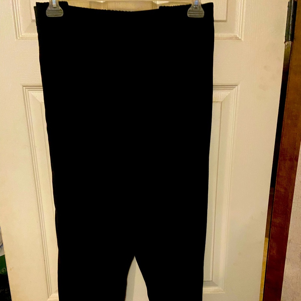 Black plus size slacks